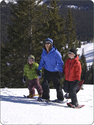 Snowshoe fun at Purgatory!