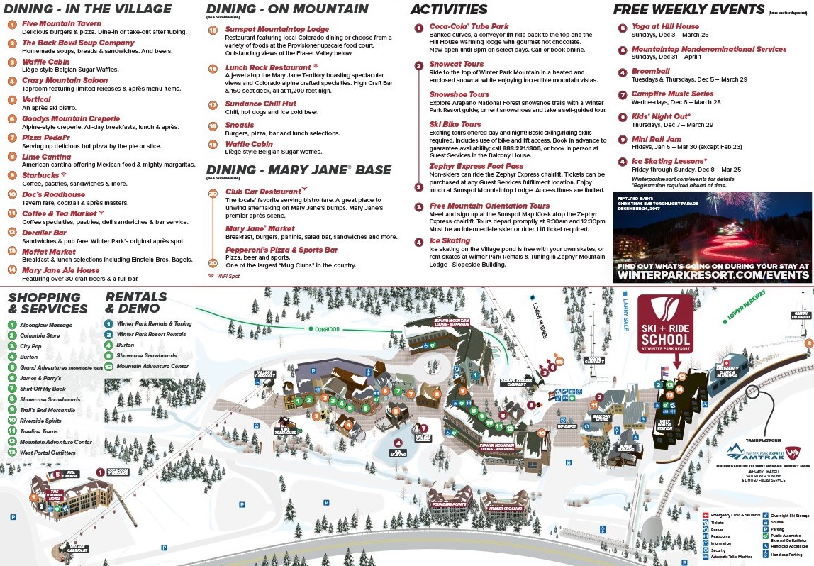 Winter Park Base Map Winter Park Village Map